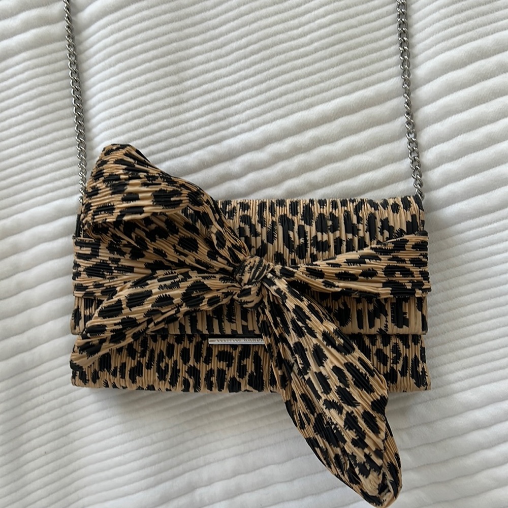 Loeffler Randall Pleated Bow Crossbody